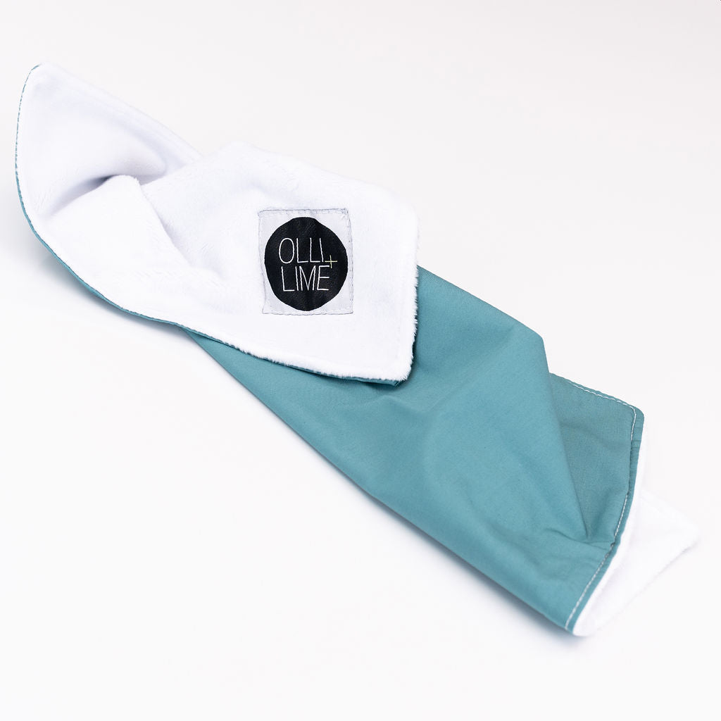 Floaties in the Deep End - Lovey Cuddle - Dreamy Blue - Solids - Olli+Lime